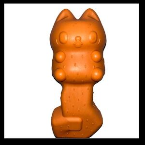 Bark Box Super Chewer “ Scurry " Dog TOY Orange 7” Squirrel Large STRONG TOUGH L